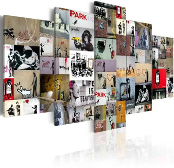 Picture-Art of Collage: Banksy IV