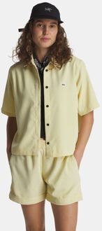 Picture Sesia Cord T-shirt Dames Geel - XL