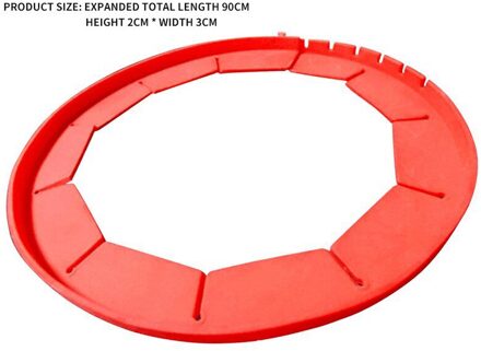 Pie Shield Verstelbare Siliconen Pizza Ring Rand Cover Voedsel Pie Dish Korst Protector Shield Thuis Keuken Bakken Tools Voor Familie