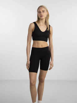 Pieces Dames short lange pijp Zwart - L / XL