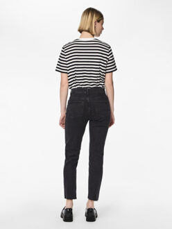 Pieces Pcluna straight mw ank blc noos bc Zwart - 30-30