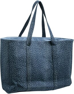 Pieces Tailina Denim Shopper Tas - 1 SIZE
