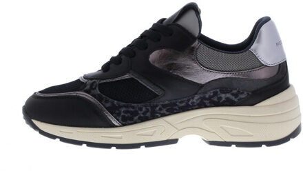 Piedi Nudi Kaya k dames sneaker | dames | maat: | combinatie Zwart - 40