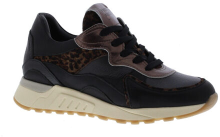 Piedi Nudi Nova h dames sneaker | dames | maat: | combinatie Zwart - 39