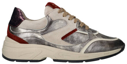 Piedi Nudi Sneakers talla - maat 38 Zilver