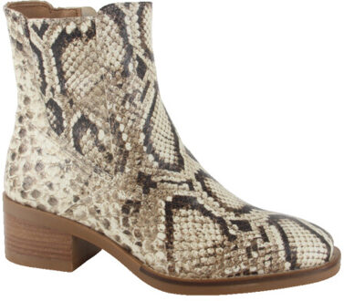 Piedi Nudi Zuma 05.05 snake dames enkellaarzen - maat 37 Beige