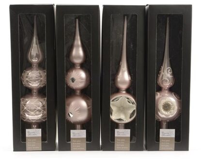 PIEK GLAS GROOT DIA8X31CM POEDER ROZE