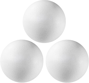 Piepschuim ballen 15 cm 3 stuks