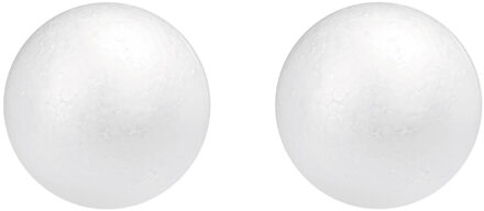 Piepschuim hobby knutselen vormen/figuren zak van 28x stuks ronde ballen/bollen van 10 cm