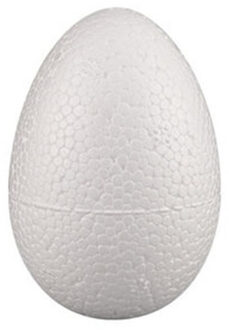 Piepschuim hobby vorm - ei - 6 cm - DIY knutsel figuren - paasei