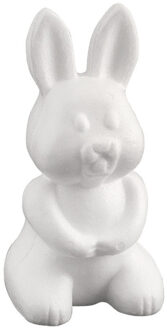 Piepschuim hobby vorm - haas/konijn - 24 cm - DIY knutsel figuren