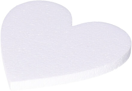 Piepschuim vorm hartje 25 cm