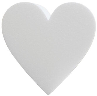 Piepschuim vorm hartje 40 cm