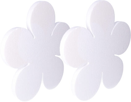 Piepschuim vormen bloemen - 2x - 40 x 2 cm - Hobby knutselen - zelf decoreren