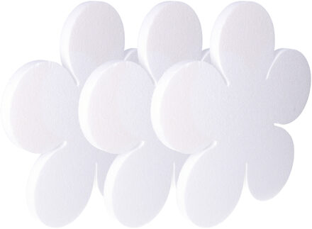 Piepschuim vormen bloemen - 3x - 10 x 1 cm - Hobby knutselen - zelf decoreren