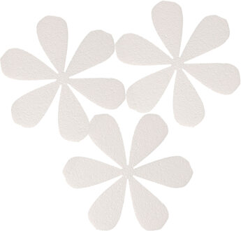 Piepschuim vormen bloemen - 3x - 15 x 1 cm - Hobby knutselen - zelf decoreren