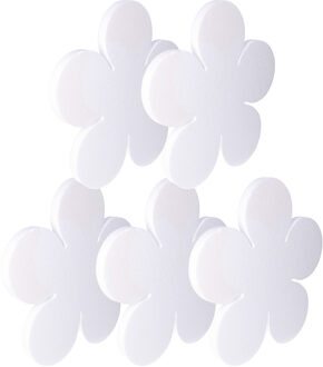 Piepschuim vormen bloemen - 5x - 10 x 1 cm - Hobby knutselen - zelf decoreren