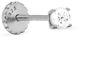 Piercing Luxenter, Dali 925 sterling zilver en gerhodineerde briljant zirkonia - One Size