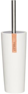Pierra Toiletborstel met houder Wit
