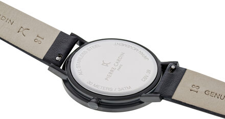 PIERRE CARDIN Belleville Simplicity Unisex Horloge Zwart CBV.1021