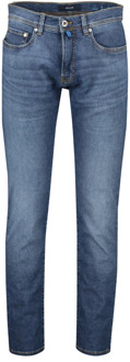 PIERRE CARDIN Blauwe Jeans 5-Pocket Model Pierre Cardin , Blue , Heren - W36 L32,W33 L30,W34 L36,W36 L34,W35 L32,W32 L34,W35 L34