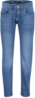 PIERRE CARDIN Blauwe Slim Fit Jeans van Denim Pierre Cardin , Blue , Heren - W38 L34,W30 L34