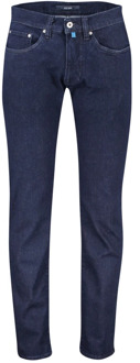 PIERRE CARDIN Donkerblauwe denim jeans Pierre Cardin , Blue , Heren - W38 L34,W33 L32,W35 L34,W38 L32,W35 L30,W36 L34