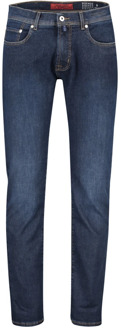 PIERRE CARDIN Donkerblauwe denim jeans Pierre Cardin , Blue , Heren - W40 L30,W33 L32,W36 L32,W35 L32,W36 L30,W33 L30,W34 L30,W35 L30,W32 L32,W38 L32,W32 L30,W38 L30,W34 L32