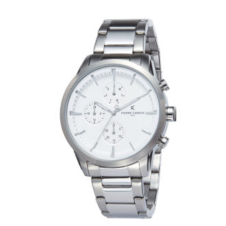PIERRE CARDIN Herenhorloge PC902741F108 Zilver