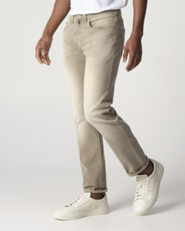 PIERRE CARDIN Lyon tapered jeans Bruin - 40-32