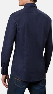 PIERRE CARDIN Overhemd Tailored Fit Henry Cotton/Stretch Navy 45