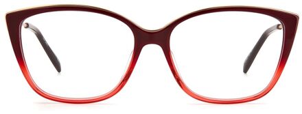 PIERRE CARDIN Pc8497l39 Cateye Bril Donkerrood - One Size
