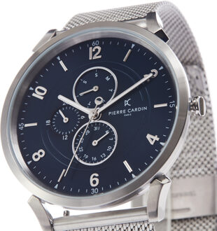 PIERRE CARDIN Pigalle Boulevard herenhorloge Zilverkleurig CPI.2028