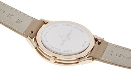 PIERRE CARDIN Pigalle Half Moon Unisex Horloge Beige CPI.2011 - One Size