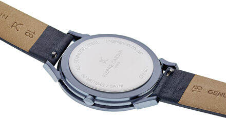 PIERRE CARDIN Pigalle Half Moon Unisex Horloge Blauw CPI.2009