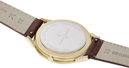 PIERRE CARDIN Pigalle Half Moon Unisex Horloge Bruin CPI.2012