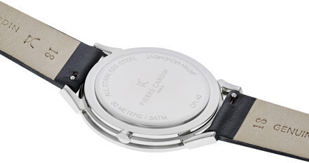 PIERRE CARDIN Pigalle Half Moon Unisex Horloge Zwart CPI.2008 - One Size