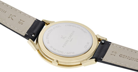 PIERRE CARDIN Pigalle Plissée Unisex Horloge Zwart CPI.2005 - One Size