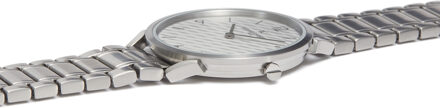PIERRE CARDIN Pigalle Stripes herenhorloge Zilverkleurig CPI.2020 - maat