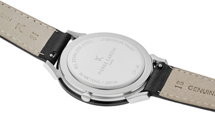 PIERRE CARDIN Pigalle Stripes herenhorloge Zwart CPI.2018