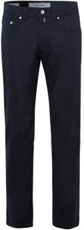PIERRE CARDIN Straight Trousers Pierre Cardin , Blue , Heren - W34 L36