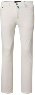 PIERRE CARDIN Witte Denim Jeans, Slim Fit, 5-Pocket Model Pierre Cardin , White , Heren - W35 L34,W36 L34,W35 L32,W38 L32