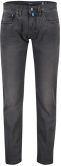 PIERRE CARDIN Zwarte denim jeans Pierre Cardin , Black , Heren - 3XL