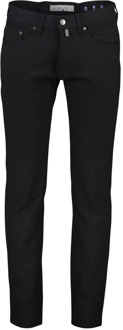PIERRE CARDIN Zwarte Slim Fit Jeans Pierre Cardin , Black , Heren - W38 L34,W33 L36,W42 L34