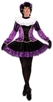 Pieten jurkje met petticoat paars Paars - Lila