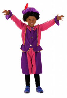 Pieten Pak Rose/paars Maat 116-134