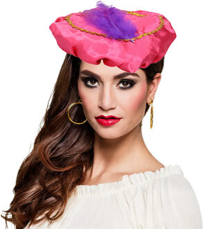 Pieten verkleed oorbellen - clip - goud - 2 stuks - Dia 5 cm - Sinterklaas verkleed accessoires