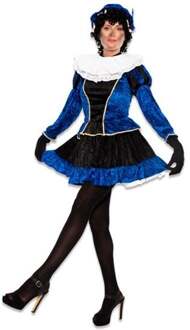 Pietenjurkje met petticoat blauw