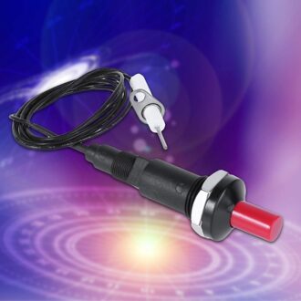 Piezo Ontsteking Set Met Kabel 1000Mm Lange Drukknop Keuken Aanstekers Voor Gas Kachels Ovens