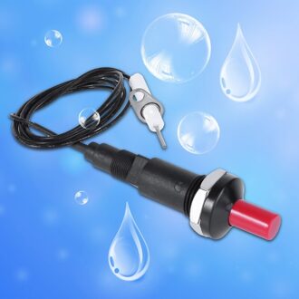 Piezo Vonk Ontsteking Set Met Kabel 1000 Mm Lange Drukknop Keuken Aanstekers